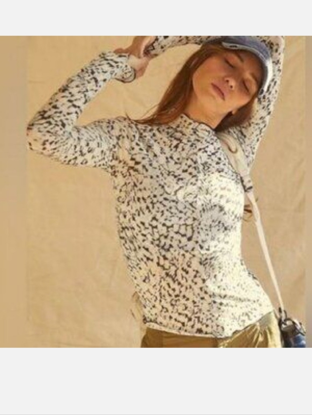 Printed High jump long sleeve